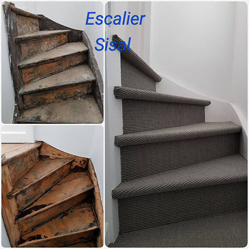 rénovation d'escalier à tourcoing