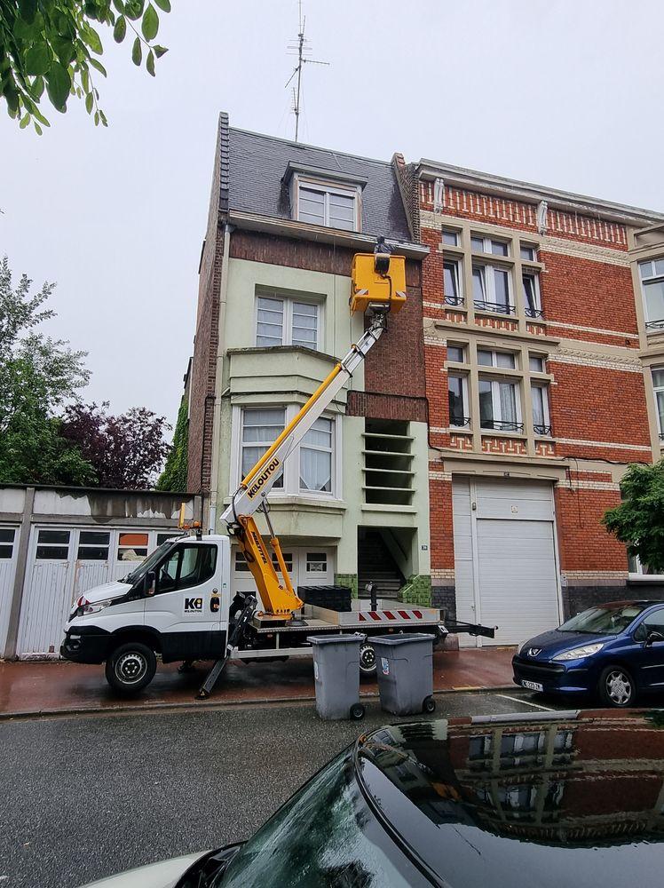 Peinture extérieure pour rénovation de façade Tourcoing